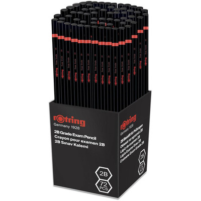 Product Μολύβια Rotring Bleistift BLACK EXAM 2B Box with 72 pencils base image