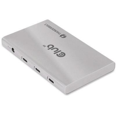 Product USB Hub Club3D Thunderbolt4 5-in-1 > 3xThunderbolt/1xBu/Bu retail base image