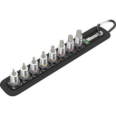 Product Σετ Καρυδάκια Wera Belt A 2 Zyklop bit socket set w. holding function 1/4 dr. base image