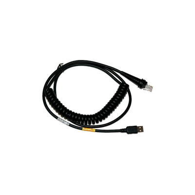 Product Καλώδιο Barcode Scanner Honeywell USB spiral 3m Black base image