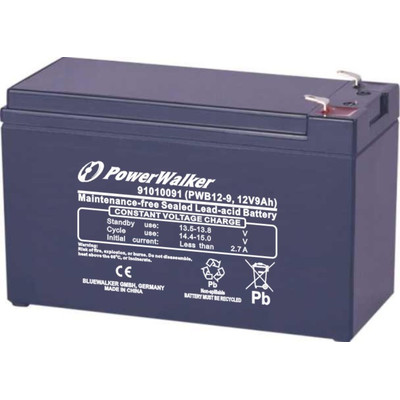 Product Μπαταρία UPS PowerWalker 12V/9Ah VRLA PWB12-9 base image