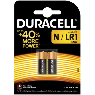 Product Αλκαλικές Μπαταρίες Duracell Security N (MN9100) 2pcs. base image