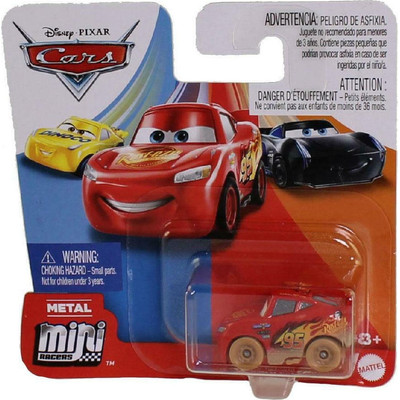 Product Αυτοκινητάκι Mattel Disney Cars: Mini Racers - Muddy Lightning McQueen (HGJ15) base image