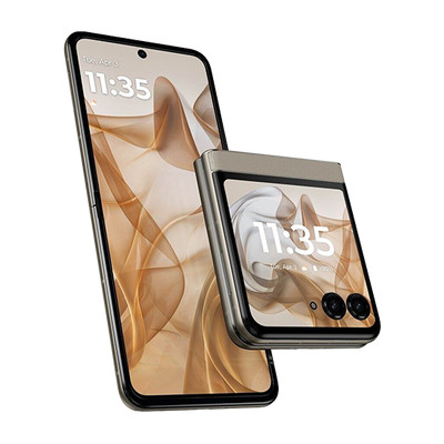 Product Smartphone Motorola XT2453-1 Razr 50 5G Dual Sim 8GB RAM 256GB - Sand base image