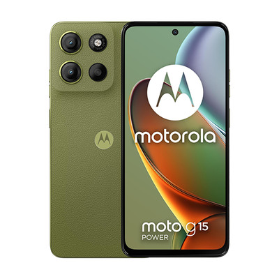 Product Smartphone Motorola XT2521-5 Moto G15 Power 4G Dual Sim 8GB 256GB - Iguana Green base image