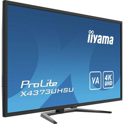 Product Monitor 43" Iiyama ProLite X4373UHSU-B1 - 109.2 cm - 3840 x 2160 4K base image