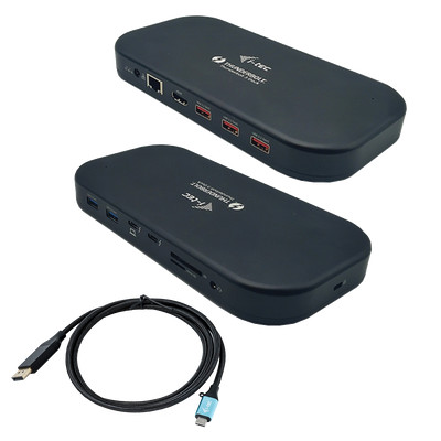 Product Docking Station i-tec TB 3 DUAL 4K base image