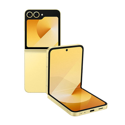 Product Smartphone Samsung Galaxy Z Flip6 F741B 5G Dual Sim 12GB RAM 256GB - Yellow base image