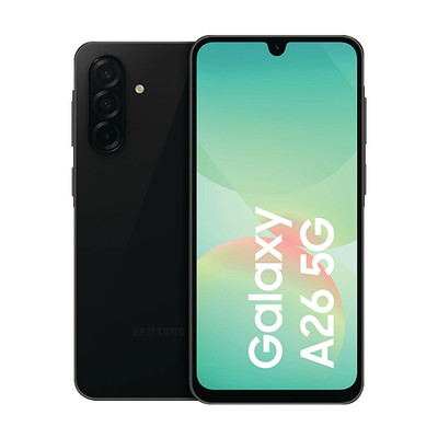 Product Smartphone Samsung Galaxy A26 5G A266 Dual Sim 6GB RAM 128GB - Black base image