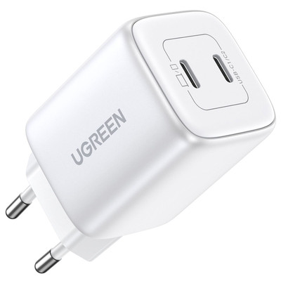 Product Φορτιστής Πρίζας Ugreen Nexode 45W Dual USB-C PD (25W+20W) white base image