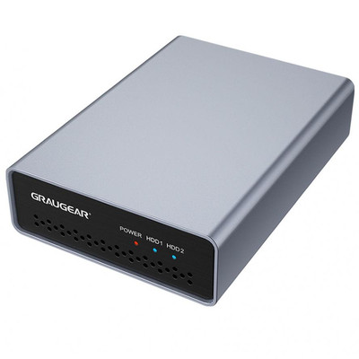 Product Θήκη Για Σκληρούς Δίσκους 2,5'' GrauGear Raid 2x2,5"HDD/SSD USB 3.2 retail base image