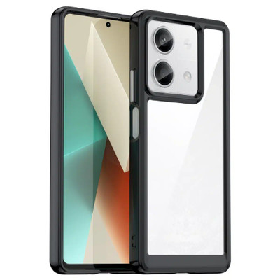 Product Θήκη Κινητού Hurtel Outer Space With Gel Frame - Xiaomi Redmi Note 13 Pro - Black base image