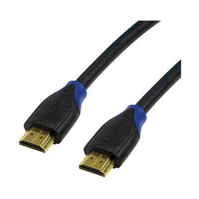 Product Καλώδιο HDMI Logilink Ethernet High Speed, 4K2K/60Hz,15.00m sw bulk base image