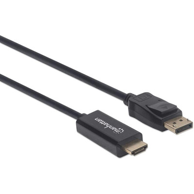Product Καλώδιο DisplayPort Manhattan 1080p to HDMI Black 1,8 base image