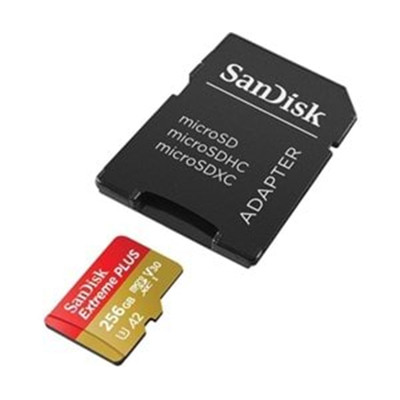 Product Κάρτα Μνήμης MicroSD 256GB SanDisk EXTREME PLUS MICROSDXC+SD base image