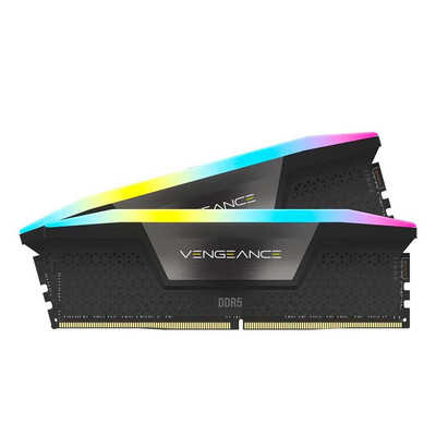 Product Μνήμη RAM Σταθερού DDR5 32GB Corsair Vengeance RGB - 2 x 16GB - DIMM 288-pin - 5600 MHz / PC5-44800 base image