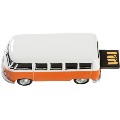 Product USB Flash 32GB Genie USB2.0 VW Bus orange/White base image