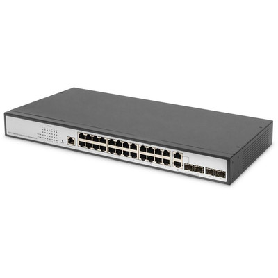 Product Network Switch DIGITUS Gigabit Ethernet Layer 2 Switch, 24-Port base image
