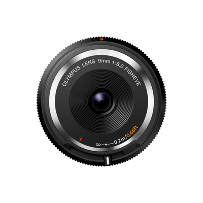 Product Φακός Φωτογραφικών Μηχανών Olympus 9mm 1:8.0 FISHEYE Black Body (BCL-0980) Micro FT base image