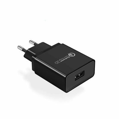 Product Φορτιστής Πρίζας Ugreen USB-A QC 3.0 18W EU Black base image