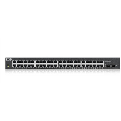 Product Network Switch ZyXEL 48x GE GS1900-48HP V2 48 Port Gbe L2 PoE base image