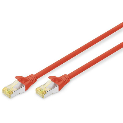 Product Καλώδιο Δικτύου Digitus CAT 6A S/FTP 1m, red base image