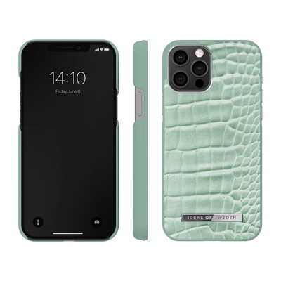 Product Θήκη Κινητού iDeal Of Sweden Atelier iPhone 12 Pro Max Mint Croco IDACSS21-I2067-261 base image