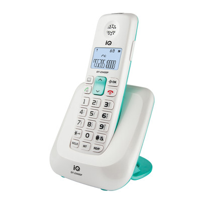 Product Ασύρματο Τηλέφωνο IQ Με Ανοιχτή Ακρόαση Dt-2340 White base image