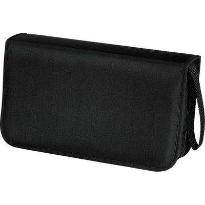 Product Θήκη CD Hama Wallet Nylon 80 black 33832 base image