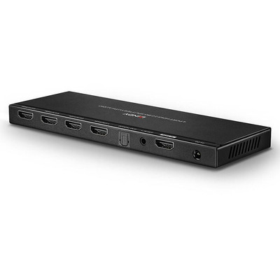 Product KVM Switch Lindy 4 Port HDMI 2.0 18G Splitter with Audio base image