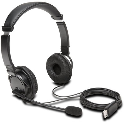 Product Headset Kensington Hi-Fi with Mikrofon, USB, 1.80m cable, black base image