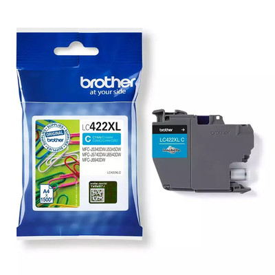 Product Μελάνι Brother LC422XLC - High Yield - Cyan - original base image