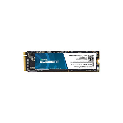 Product Σκληρός Δίσκος M.2 SSD 512GB Mushkin Element PCIe Gen3x4 NVME base image