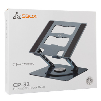 Product Βάση Laptop Sbox 17' ROTATION 360 base image