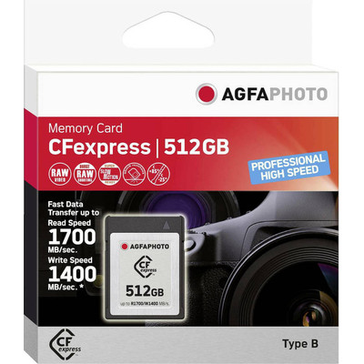 Product Κάρτα Μνήμης CF AgfaPhoto Cfexpress 512GB Professional High Speed base image