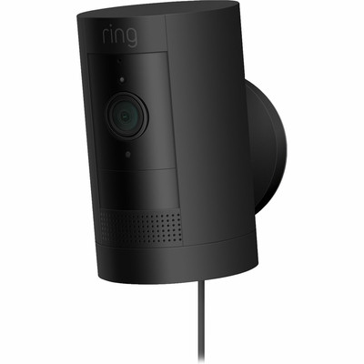 Product Κάμερα Παρακολούθησης Ring Stick Up Cam Plug-In black Security Camera base image