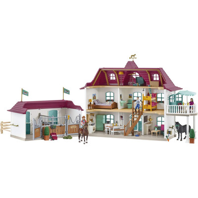Product Φιγούρα Schleich Horse Club 42551 Lakeside Country House + Stable base image