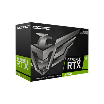 Product Κάρτα Γραφικών OCPC GeForce RTX 2060 6GB GDDR6 base image