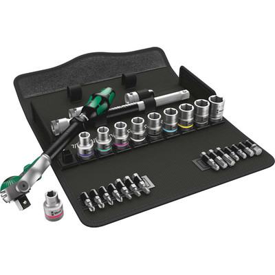 Product Σετ Εργαλείων Wera 8100 SC 9 Zyklop Speed- Ratchet Set 1/2 Drive imperial base image