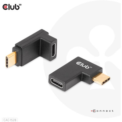 Product Αντάπτορας USB Club3D3.2 Typ C <> 3.2 Typ C angled St/B retail base image