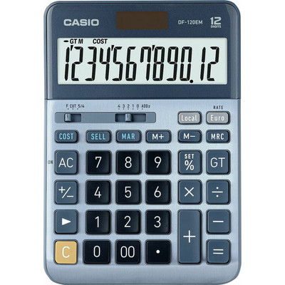 Product Αριθμομηχανή Casio DF-120EM base image