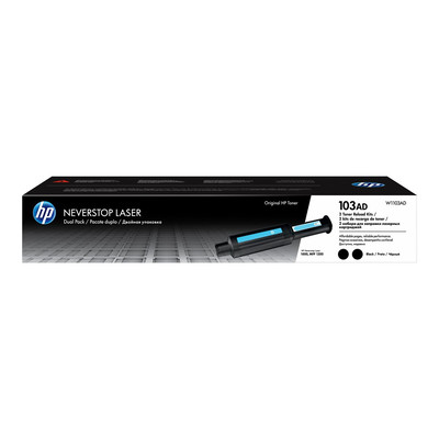 Product Toner Hewlett-Packard 103AD Reload Kit - 2-pack - black - refill base image