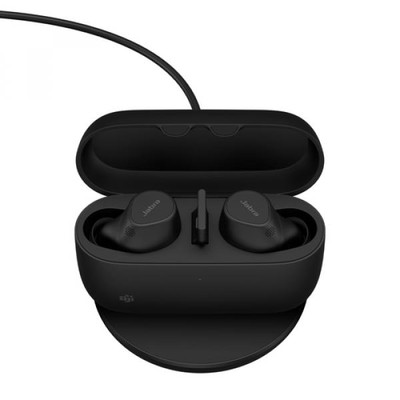 Product Bluetooth Handsfree Jabra Evolve2 Buds MS USB-A, wireless Charging base image