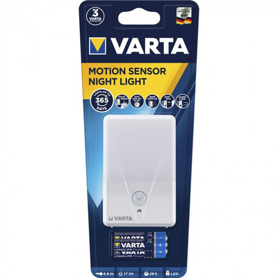 Product Φωτάκι νυκτός Varta Motion Sensor Night Light with 3AAA Batteries 16624101421 base image