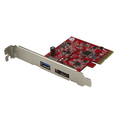 Product Controller PCIe StarTech 2 PT USB 3.1 + ESATA CARD base image