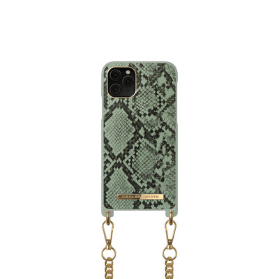 Product Θήκη Κινητού Λαιμού iDeal Of Sweden iPhone 11 Pro/XS/X Khaki Python DNCSS20-I1958-204 base image