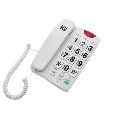 Product Ενσύρματο Τηλέφωνο IQ Dt-836bb White base image