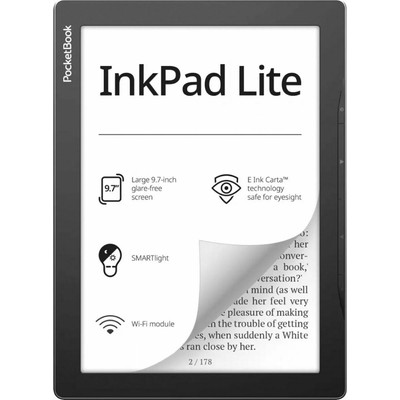 Product Ebook Reader PocketBook InkPad Lite mist grey base image