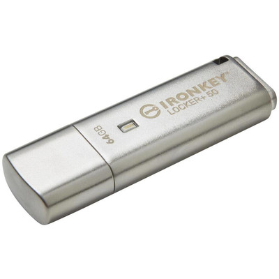 Product USB Flash 64GB Kingston IronKey Encryption retail base image