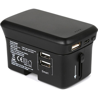 Product Φορτιστής Πρίζας RealPower TravelCharge-4k Black base image